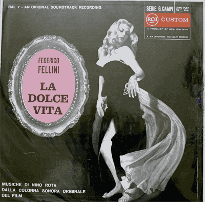 La dolce vita (F/O) - front cover (EX+/VG+, 125,-- E)